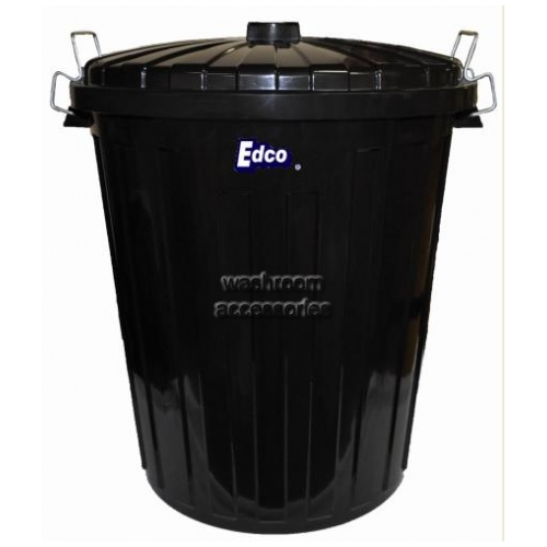 View 1919 Plastic Garbage Bin With Lid 55L details.