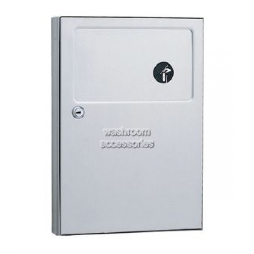 View B254 Sanitary Napkin Disposal Unit details.