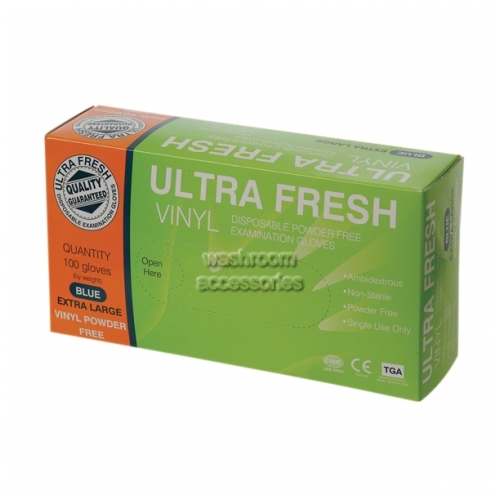 View Disposable Vinyl Gloves Powder Free Small details.