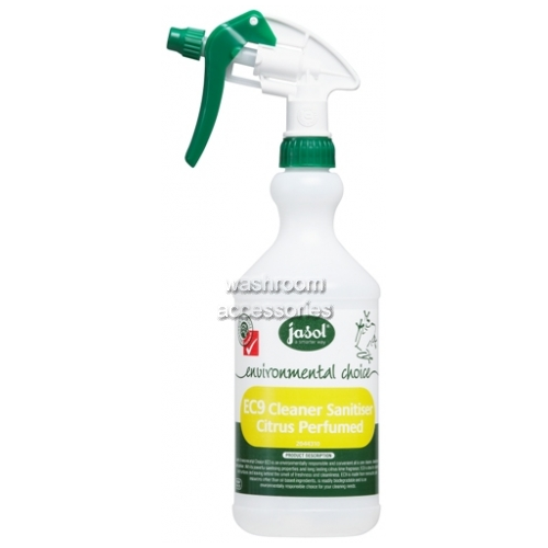View EC9 Labelled Jet Spray Bottle and Trigger details.