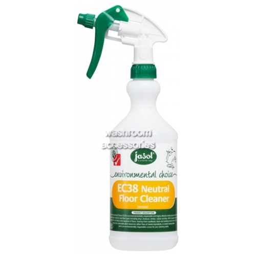 View EC38 Labelled Jet Spray Bottle and Trigger details.