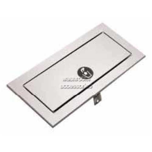 B527 Waste Chute Counter Top with Self Closing Door