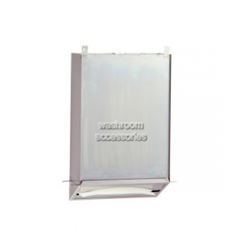 View B318 Recessed Paper Towel Dispenser details.