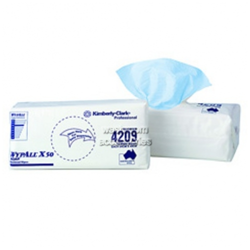 View X50 Single Sheet Wipers 600 Wipers details.