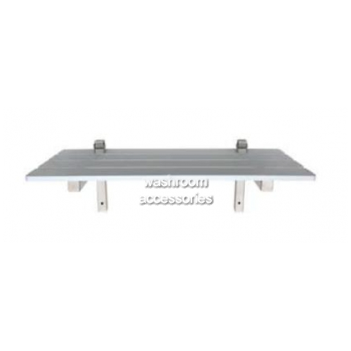View ML993 Folding Shower Seat Stainless Steel Frame details.