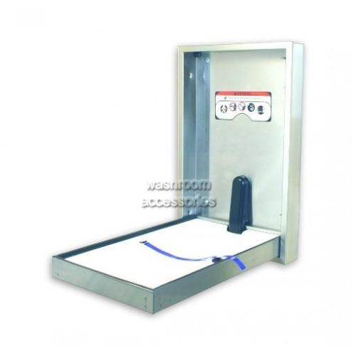 BCV-SS Baby Change Table Vertical Full Stainless Steel