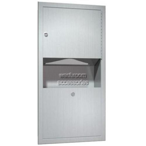 10-0462-AD Combo Unit Paper Towel Dispenser Waste Bin 7.6L