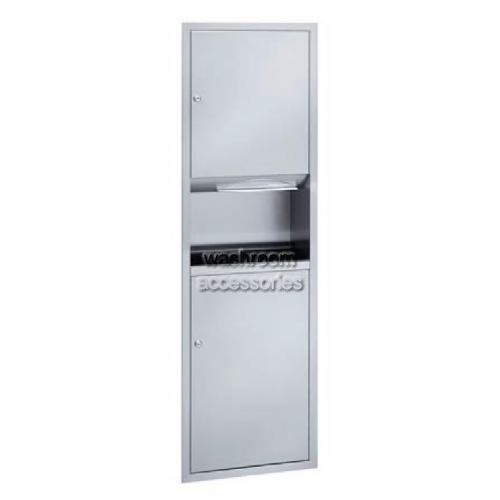 238 Combo Paper Towel and Waste Receptacle 30L