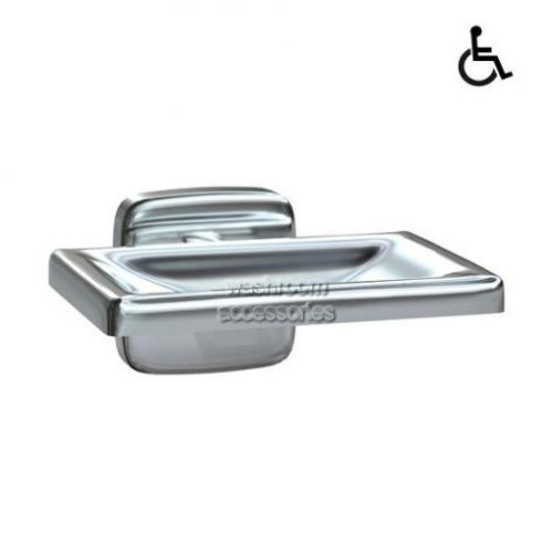 10-7320 Soap Dish with Drain Holes