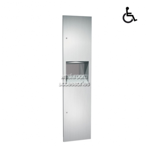 View 10-64676 Recessed Paper Towel Dispenser and Waste Bin 26.5L Combo Unit details.