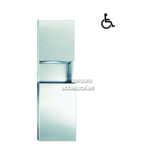 View 10-9469 Combination Unit Towel Dispenser and 49L Waste Bin details.