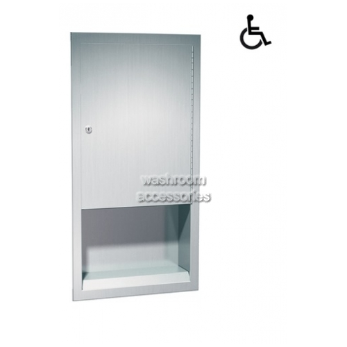 10-0452 Paper Towel Dispenser Recessed