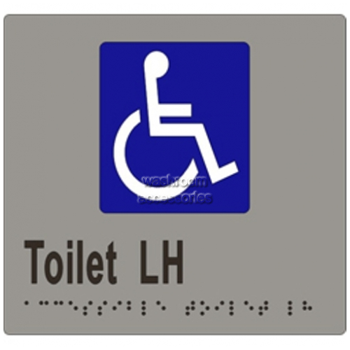View ML16270 Braille Sign, Accessible Toilet LH Transfer details.
