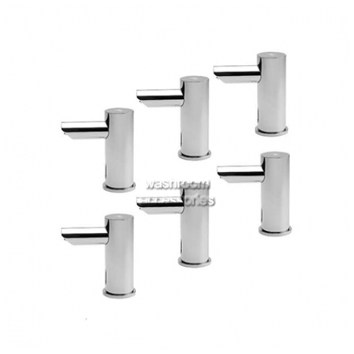 10-0390-6-3AC Liquid Soap Dispenser System 6 Pack with Remote