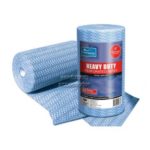 View Heavy Duty Food Service Wipes Blue details.