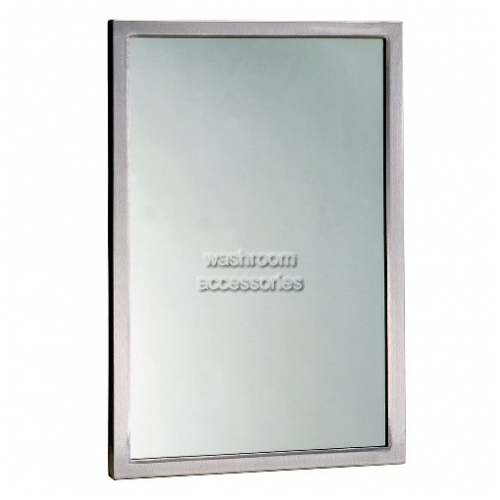 View B290 Glass Mirror with Beveled Frame details.