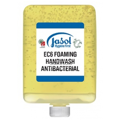 View 2073851 EC6 Foaming Handwash Antibacterial 6x1L pods details.