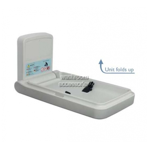 Baby Change Table BBR-003 Vertical Plastic Surface Mounted