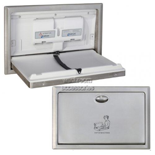 View ML8200SM Baby Change Table Surface Mounted Horizontal details.