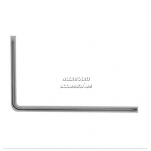 View MLR104 Toilet Grab Rail Right Hand 90 Degree details.