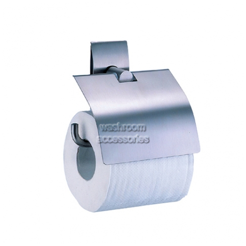 View 6899 Single Toilet Roll Holder with Lid - RUN OUT details.