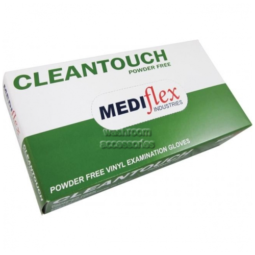 View Disposable Vinyl Gloves Powder Free Small details.