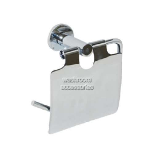 View ML6224 Single Toilet Roll Holder with Hood details.