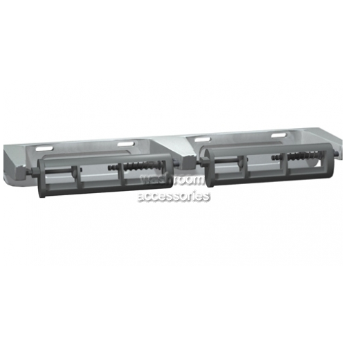 View 10-0264 Double Toilet Roll Holder Heavy Duty details.