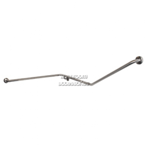 View Toilet Grab Rail Wrap Around 1100 x 900 x 700mm 30 Degree details.