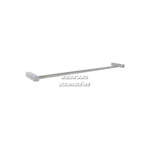 View ML6056 Single Towel Rail Square Mounting details.