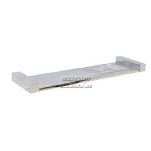 View ML6082 Combined Shelf and Soap Dish Square Mounting details.