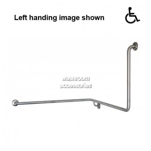JDM-GNS-1 Toilet Grab Rail 90 Degree 1110 x 1040 x 600mm