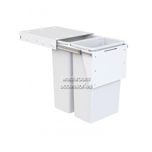 View Pull-Out Waste Bin 2 x 40L  details.