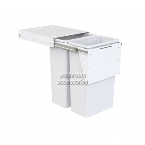 Pull-Out Waste Bin 2 x 40L 
