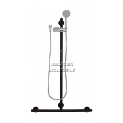 Shower Set  T Grab Rail Slider and Handset