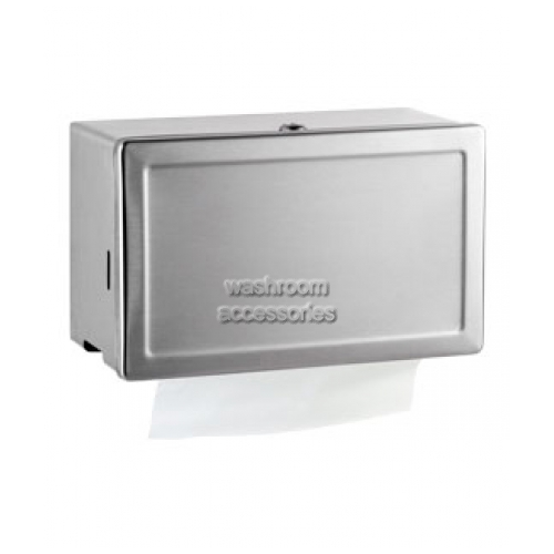 View B263 Paper Towel Dispenser with Tumbler Lock details.