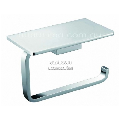 View RBA1622 Toilet Roll Holder with Phone Shelf details.