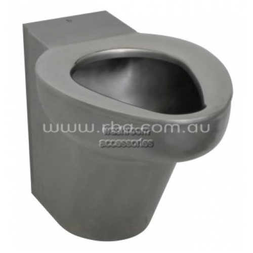 View RBA8841 Toilet Suite Wall Faced Stainless Steel P-Trap details.