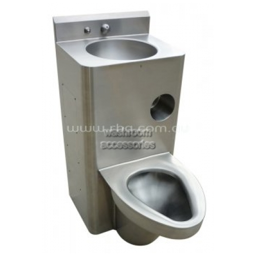 View Toilet Comby RBA8857 Combined Toilet and Wash Basin details.