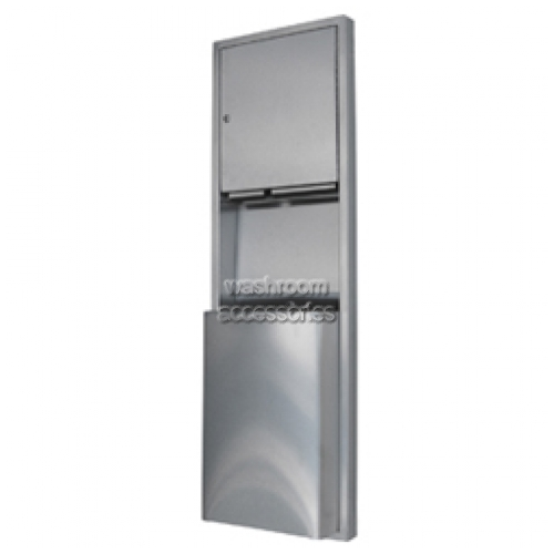 View 2-In-1 Combo Unit with Paper Towel Dispenser and Waste Bin 49L details.