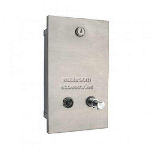 View ML641AS Recessed Soap Dispenser Vertical 1.2L details.