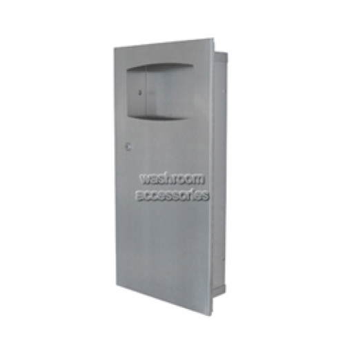 View ML710 Waste Receptacle Recessed or Surface Mounted 9L details.