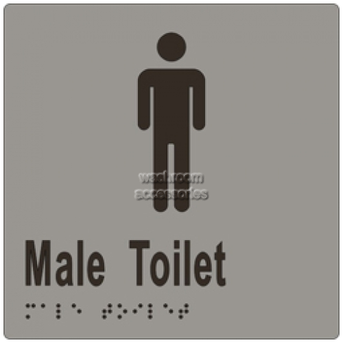 View ML16242 Braille Sign, Male Toilet details.