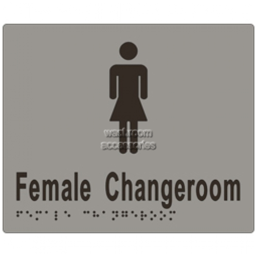 View ML16265 Braille Sign, Female Change Room details.