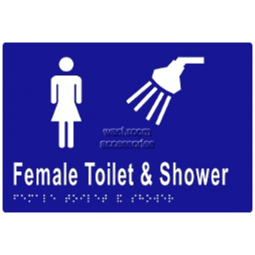 View ML16292 Braille Sign, Female Toilet and Shower details.