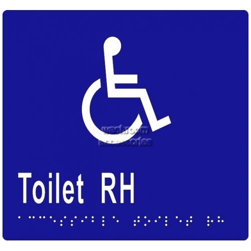 View ML16271 Braille Sign, Accessible Toilets RH Transfer details.