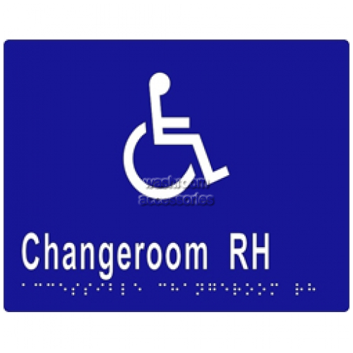 View ML16275 Braille Sign, Accessible Changeroom RH Transfer details.