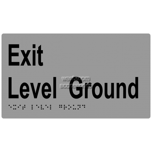 View ML16997 Braille Sign, Exit Ground Floor details.