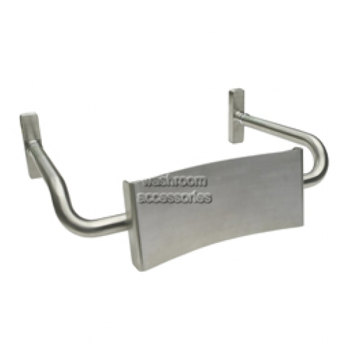 View MLR119 Toilet Backrest No Pad Curved Arms details.