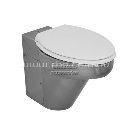 View RBA8851 Ambulant Toilet Pan and Seat, S Trap details.